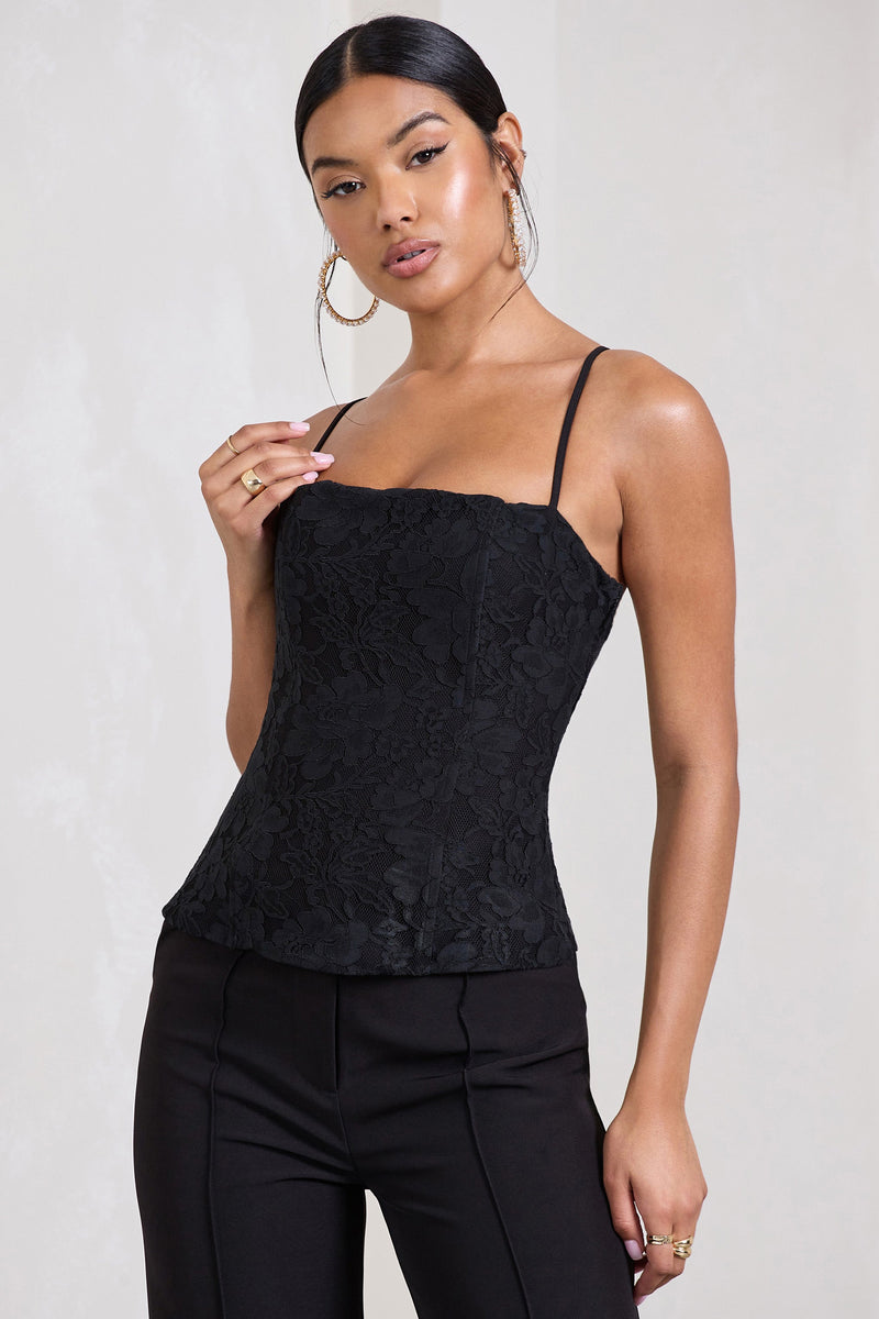Women's O-Ring Zip Up Cami Spaghetti Strap Bodysuit Black Small :  : Clothing, Shoes & Accessories