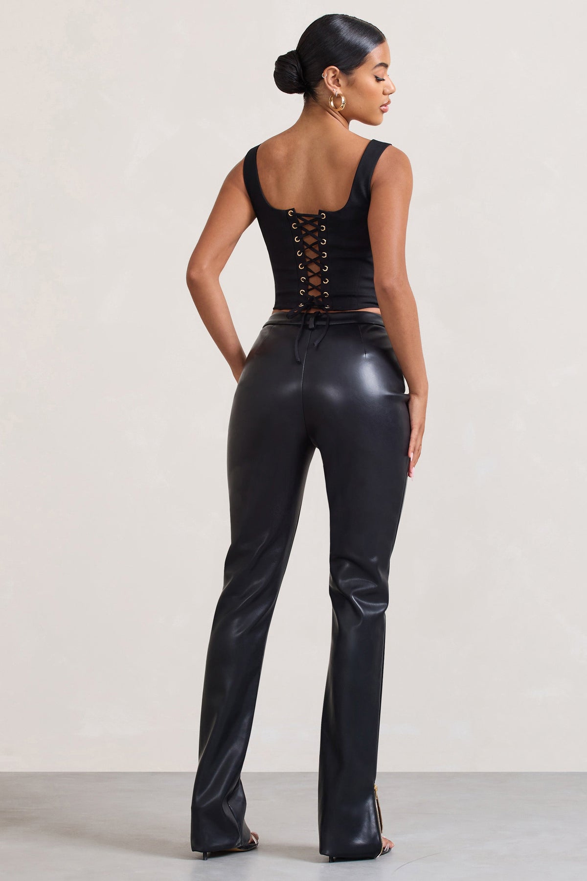 GenesinlifeShops Benin - High - Taurus Slip Dress Cinta The Label - waisted  leather trousers easy Philipp Plein