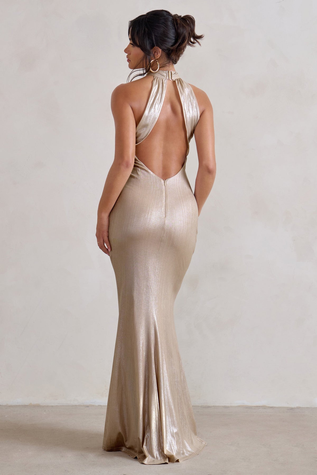 Metallic 2024 long dress