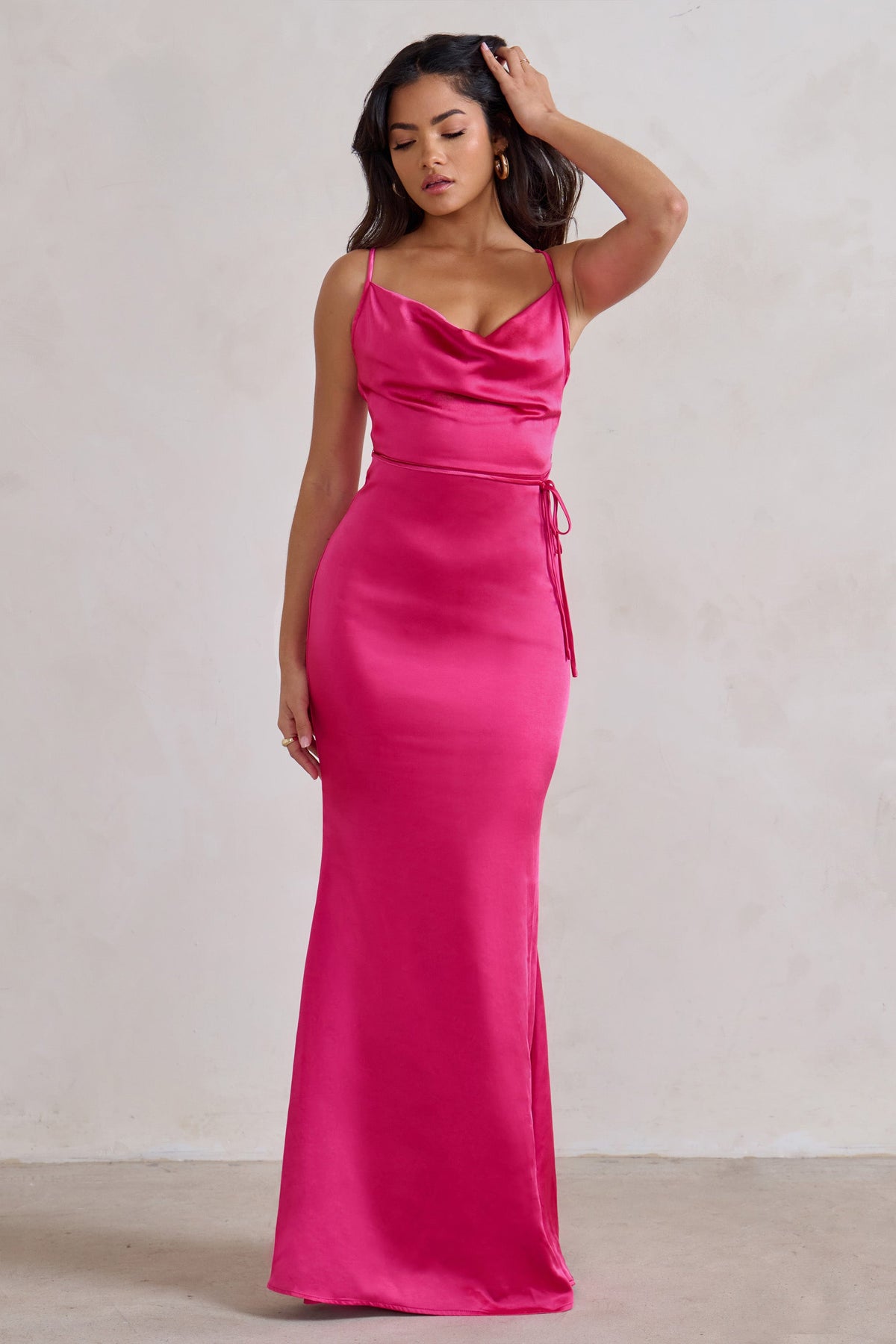 Pink Satin Dresses
