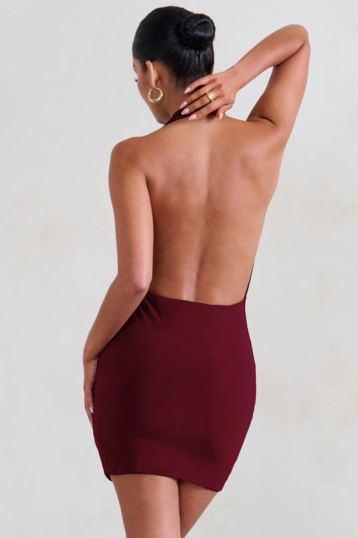 Mini deals dress burgundy